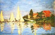 Claude Monet The Regatta at Argenteuil oil
